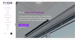 Desktop Screenshot of focuslasermarketing.com